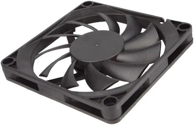 Alt view image 4 of 4 - 3000RPM 80mm Fan DC 5V 2 Pin Silent PC Computer Case Cooling Fan Cooler Radiator