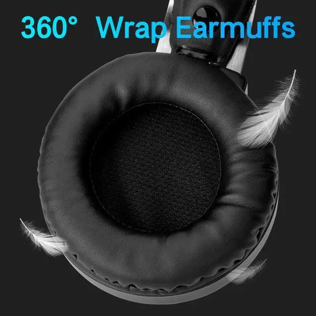 Alt view image 5 of 5 - Headphones USB Wired 7.1 Surround Sound Stereo Gamer Headset with Mic Noise Canceling RGB Light Earphones for Computer