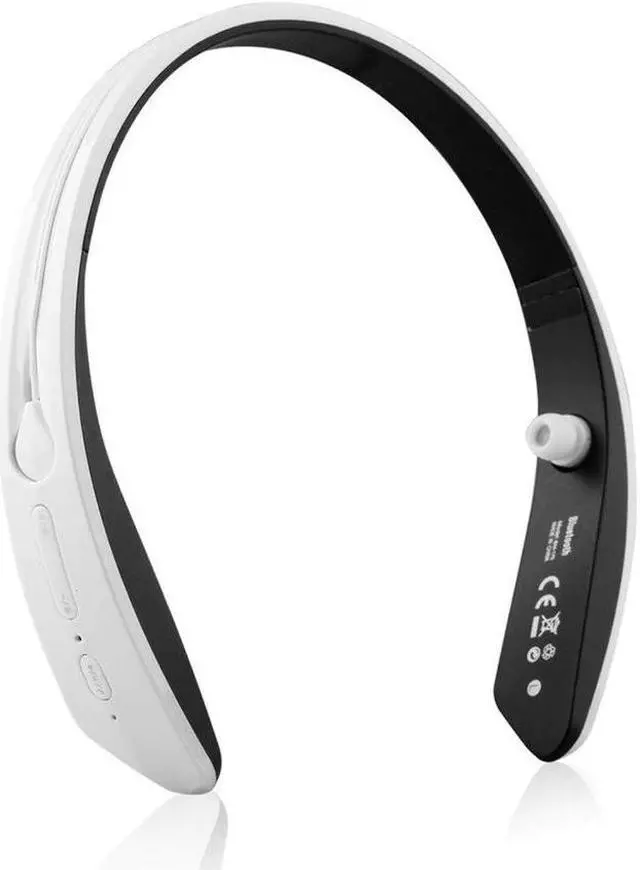 Alt view image 5 of 5 - A2DP Bluetooth Stereo Headphone Sport Headset Ring Collar Earphones Earbuds With Mic Handsfree For Smartphones PC PS3