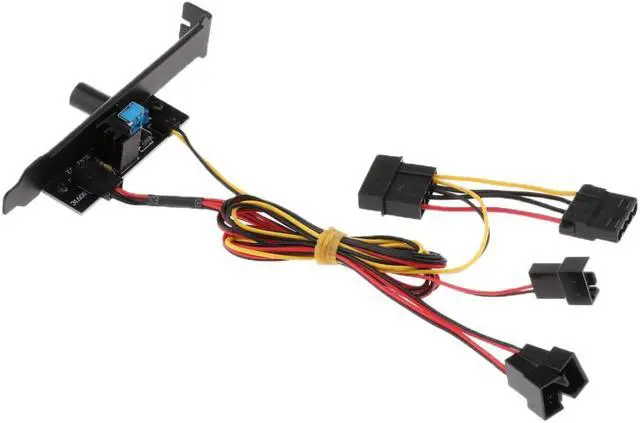 Alt view image 2 of 5 - 3 Channels PC Cooler Cooling Fan Speed Controller for CPU Case HDD DDR VGA AS L