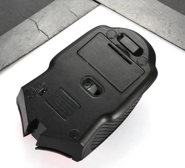 Alt view image 5 of 5 - 2.4G Wireless Mouse 6 Buttons Professional Optical Mouse Adjustable 2400DPI Wireless Gaming Mouse Gamer Mouse Mice For PC Laptop