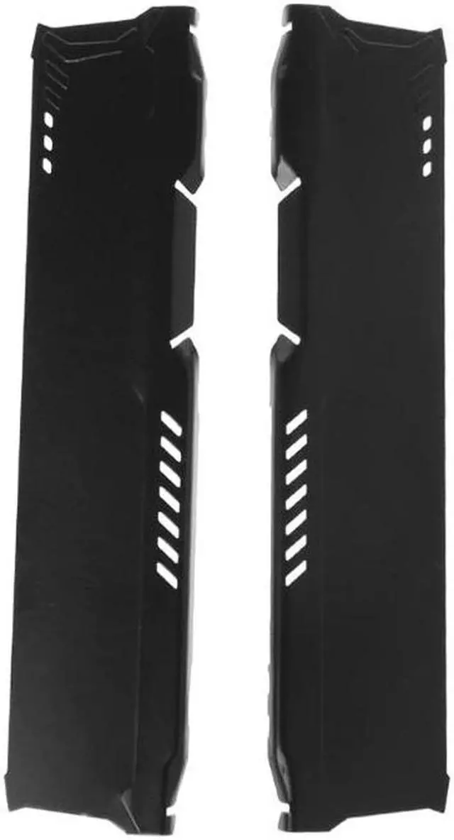 Alt view image 3 of 5 - RAM Memory Aluminum Cooling Spreader Computer Heatsink Vest Radiator Heat Sink Cooler Blue/Silver/Black