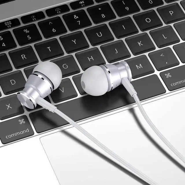 Alt view image 4 of 5 - M305 Wired Earphone in-ear Stereo Hifi Gaming Headset with Microphone Headphones Wired for phone fone de ouvido 3.5mm