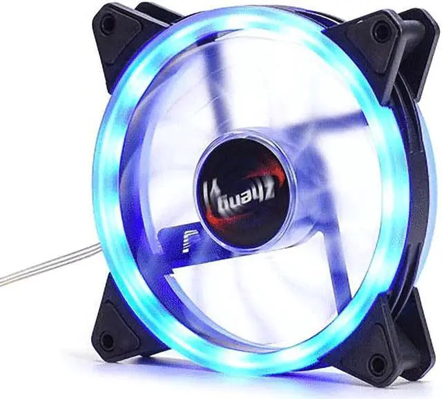 Alt view image 5 of 5 - Case Fan 120mm Fans Silent Sleeve Bearing3PIN/4pin Desktop PC Fan Computer Cooling Cooler CPU Coolers Radiators for PC