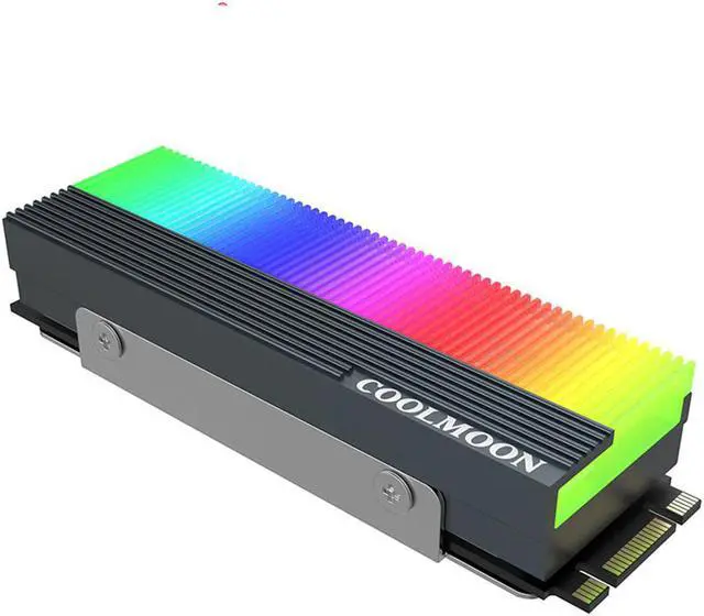 Main image of SSD Heatsink Cooler 2280 ARGB Solid State Disk Radiator Computer cooling system accessories