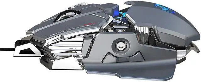 Alt view image 2 of 5 - Mouse Wired USB DPI Adjustable Macro Programmable Mouse Gamer Optical Professional RGB Mause Game Mice For PC Computer