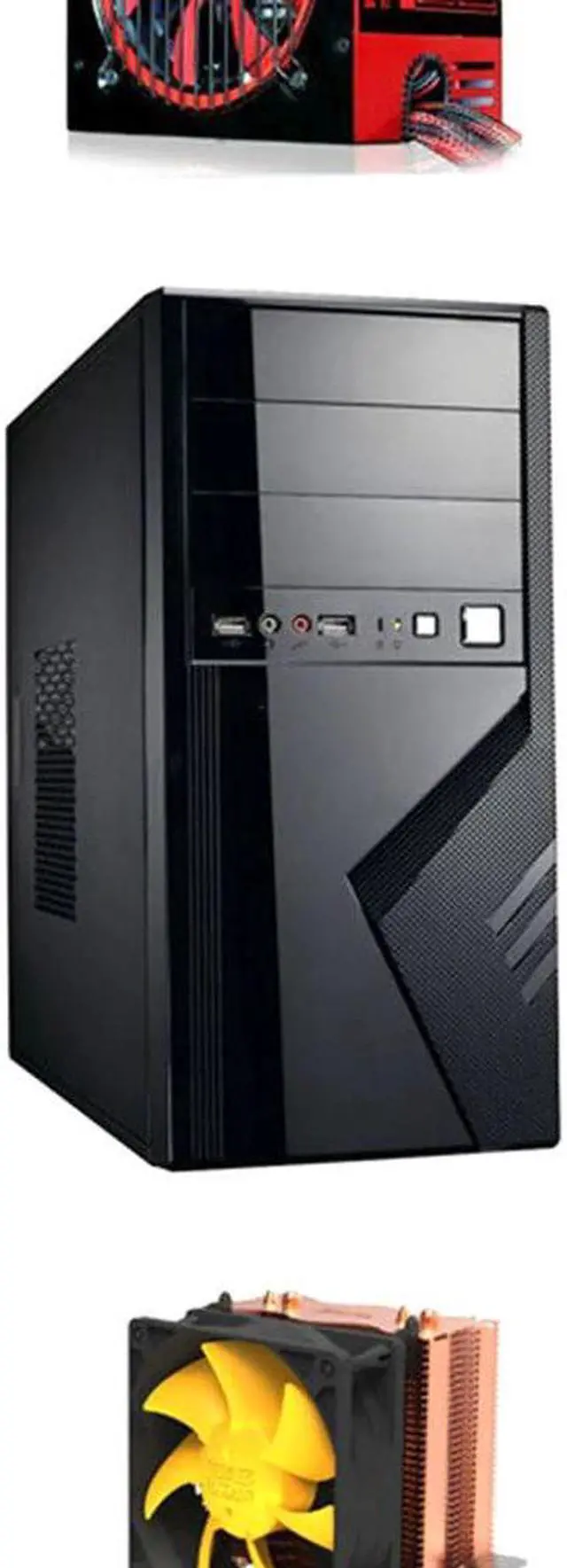 Alt view image 4 of 5 - Case Cooling Fans 4D Plug Computer Coolers High Quality Best Silent Quiet 140mm 14cm DC 12V Copper & Aluminum 2 Lines Piece