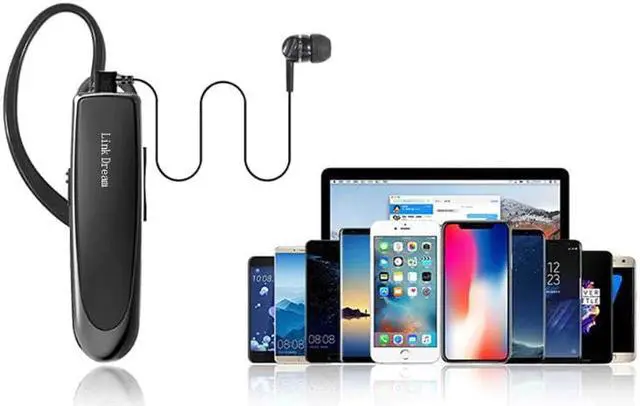 Alt view image 3 of 5 - Bluetooth Earphone Headset BT4.0 CSR4.0 Noise Cancelling Microphone Driving Travel for New Bee