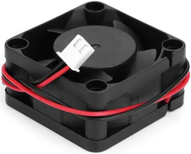 Alt view image 5 of 5 - 2pcs 40*40 fan 40 mm SXD4020S12M 4020 40mm fan 12V 0.12A 2-Pin 5 Blade Cooler Brushless Mini Cooling Fan 4020