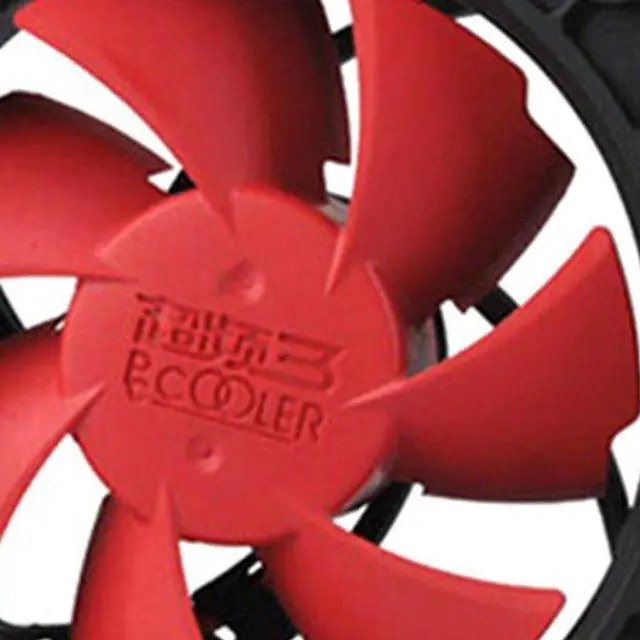 Alt view image 5 of 5 - Case Cooling Fans 4D Plug Computer Coolers High Quality Best Silent Quiet 140mm 14cm DC 12V Copper & Aluminum 2 Lines Piece