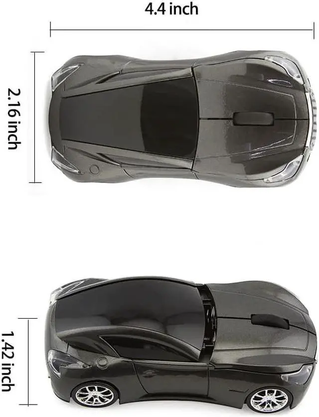 Alt view image 2 of 5 - Hot Sale Infiniti Q80 Sport Car Mouse GT Supercar Wireless Mice Led Optical Gaming Computer Mouse For PC Laptop Desktop