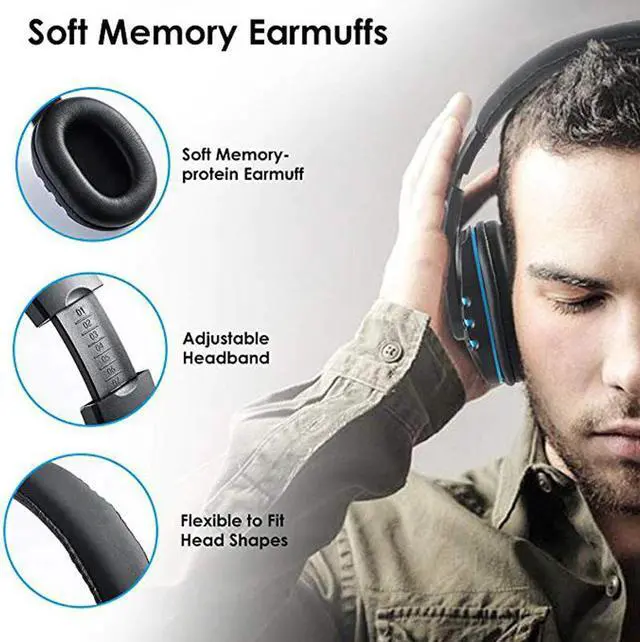 Alt view image 3 of 5 - Gaming Headset For Xbox one PS4 PC 3.5mm Wired Over-Head Gamer Headphone With Microphone Volume Control Game Earphone