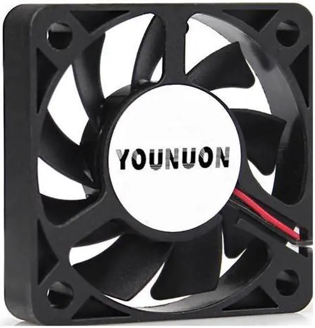 Alt view image 3 of 5 - 2 Pieces DC 24V 12V 5V 50MM 5010 Cooling Fan 2Pin 3PIN Ball Bearing Computer Case CPU Cooler Cooling Fan 50x50x10mm Cooler Fan