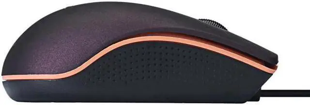 Alt view image 2 of 5 - USB LED Wired Game Mouse Mice Low noise Ergonomic Computer Silent PC Laptop Accessories PP