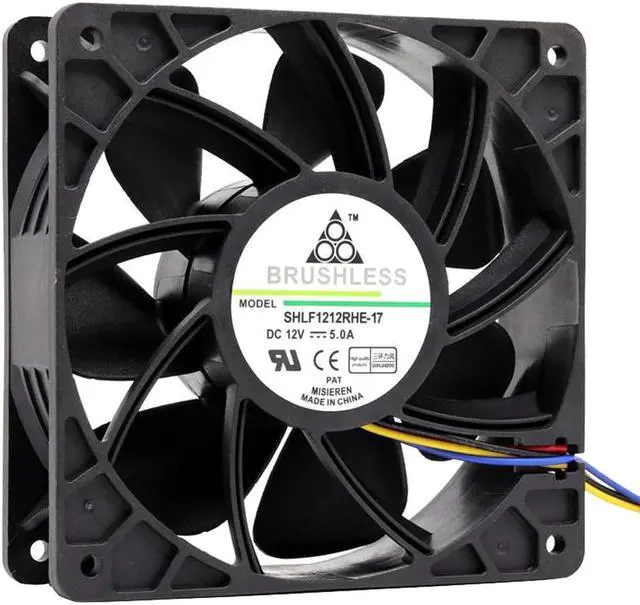 Main image of 7500RPM Cooling Fan Replacement 4-pin Connector For Antminer Bitmain S7 S9 Cooling Cooler Silent Case Fan Cooling Fans#T2