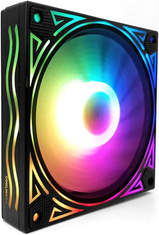 Main image of 120mm PC Computer Ultra Cooler Fan RGB 12cm 12V 6Pin Desktop CPU PC Case Slient Cooling Clooer Fan rgb Control Box Easy Install