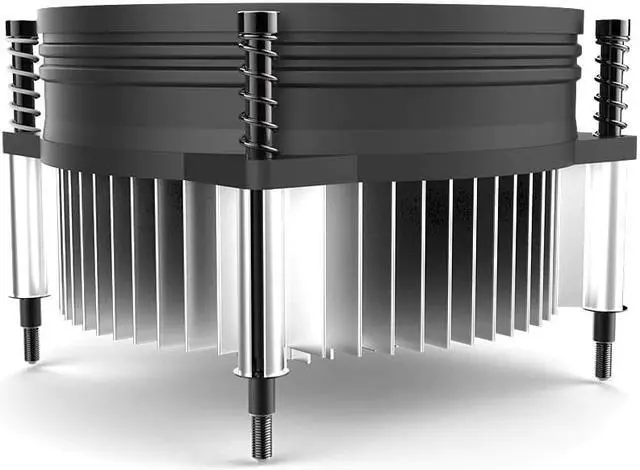 Alt view image 5 of 5 - Multiplatform CPU Cooler For Intel 478 775 115X AMD AM2 AM2+ AM3 FM1 CPU Radiator 3pin Cooling CPU Fan PC Quiet