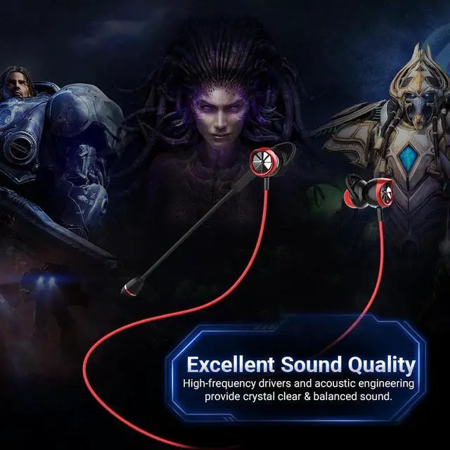 Alt view image 4 of 5 - G200X Phone Gaming Headphones Earphones With Mic ps4 Headset Gamer fone de ouvido Auriculares for Phone PC PUBG Xbox