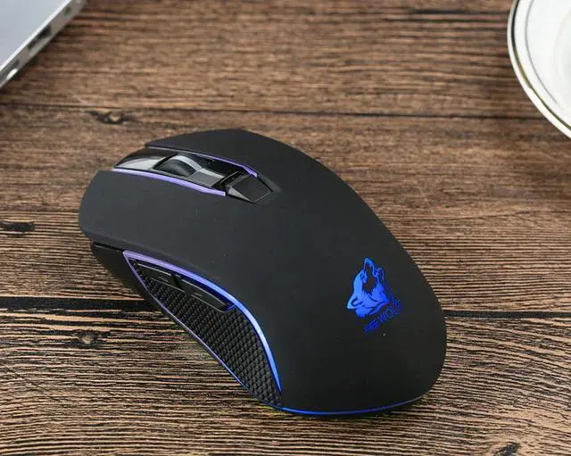 Alt view image 3 of 5 - 35@ Mouse Gaming Rechargeable X9 Wireless Silent Led Backlit Usb Optical Ergonomic Black Gaming Mouse7 Mouse Inalambrico