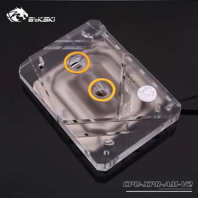 Alt view image 4 of 5 - CPU-XPR-AM-V2 cpu water block for amd ryzen am4 am3 am3 +, liquid cooling water chiller  water cooling pc