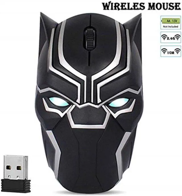 Alt view image 3 of 5 - Wireless  Gaming  Gamer Computer Mice Button Silent Click 1000/1200/1600DPIAdjustable Computer