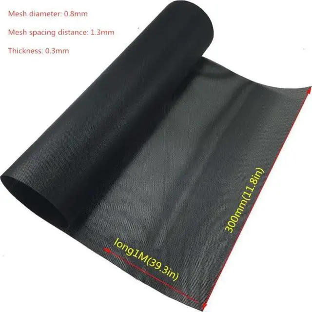 Alt view image 3 of 5 - Mesh 30CM DIY PVC PC Case Fan Cooler Dust Filter -Network Net Case Dustproof Cover Chassis Dust Cover 1M