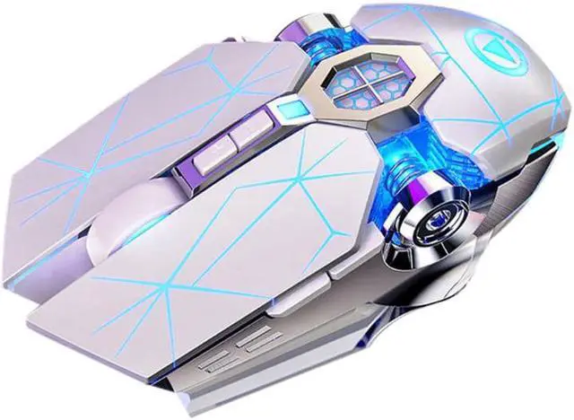 Alt view image 2 of 5 - Mouse 3200dpi 7 Buttons Mechanical Wired Backlit Silent Computer Mouse 95AD