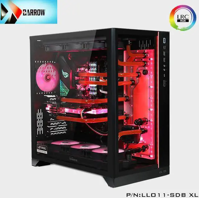 Main image of watercooling Waterway Board forLIANLI O11 XL Computer Case, RGB 5V Light Water Tank sync motherboard LLO11-SDB XL,cooler