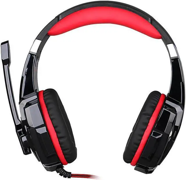 Alt view image 2 of 5 - G9000 Surround Sound Version Game Gaming Headphone USB 3.5mm AUX PC Headset Earphone Headband with Microphone LED Light