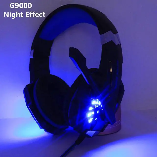 Alt view image 4 of 5 - Headset and  Mouse 4000 DPI Adjustable Stereo Gamer Earphone Headphones + Gamer Mice LED Light Optical USB Wired