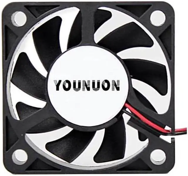 Alt view image 2 of 5 - 2 Pieces DC 24V 12V 5V 50MM 5010 Cooling Fan 2Pin 3PIN Ball Bearing Computer Case CPU Cooler Cooling Fan 50x50x10mm Cooler Fan