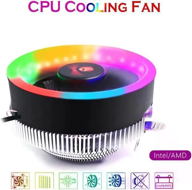 Alt view image 5 of 5 - 1 Set RGB Fan 120mm 5pin Dual Aura 1/3/6 pcs PC Fans Remote Controller Computer CPU Cooling Fan Adjustable RGB and Fan Speed