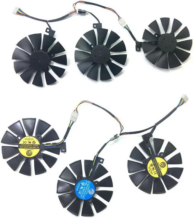 Alt view image 2 of 5 - 87MM PLD09210S12M PLD09210S12HH PC Cooling Fan Replace For ASUS STRIX GTX 1060 GTX1070 1070Ti 1080Ti Gaming video card fan