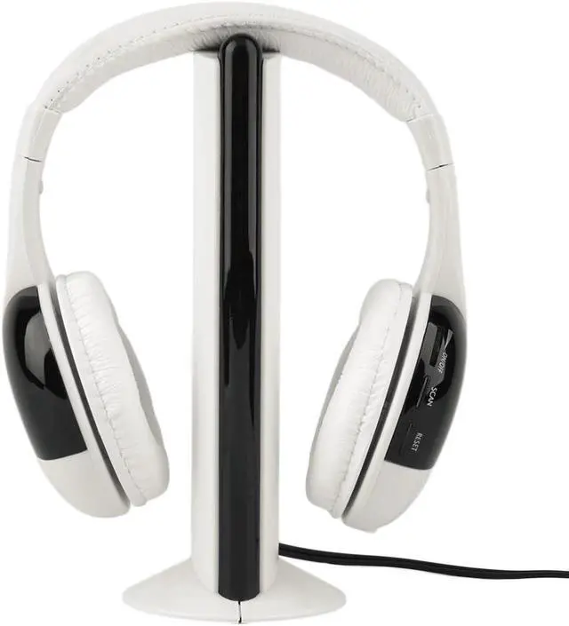 Alt view image 4 of 5 - selling 5 in 1 Wireless Earphone tch TV Wireless Headset Stereo Headphone for iPod MP3 FM TV PC