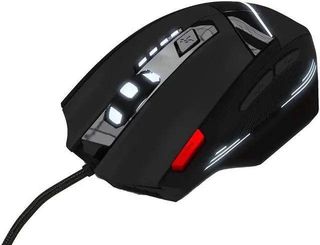 Alt view image 2 of 5 - T - 60 3200DPI Professional USB Wired Optical 7 Buttons Gaming Mouse  Firepower Key Six DPI Gear Shift For Pc Laptop
