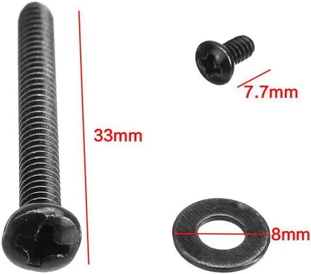 Alt view image 5 of 5 - Water-cooler Radiator Fitting Screws Fan Mounting Screw Kit for  Hydro Series Water Cooling