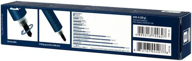 Alt view image 5 of 5 - 2g/4g/8g/20g Arctic Cooling MX-4 Thermal Compound Paste Tube For PC XBOX 360 PS3 EM88