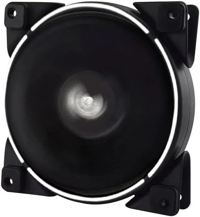 Alt view image 3 of 5 - RGB Single halo 12cm Computer Case Fan 4PIN RGB Quiet PWM Fans 120mm CPU Cooler Water Cooling  Replace Fan