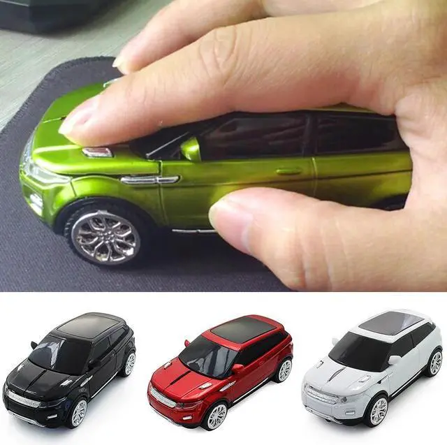 Alt view image 5 of 5 - 2.4GHz Car Shape Optical With USB Receiver High Accuracy Mouse LED Light Wireless For PC Tablet Gaming Ergonomic 3D Home Office