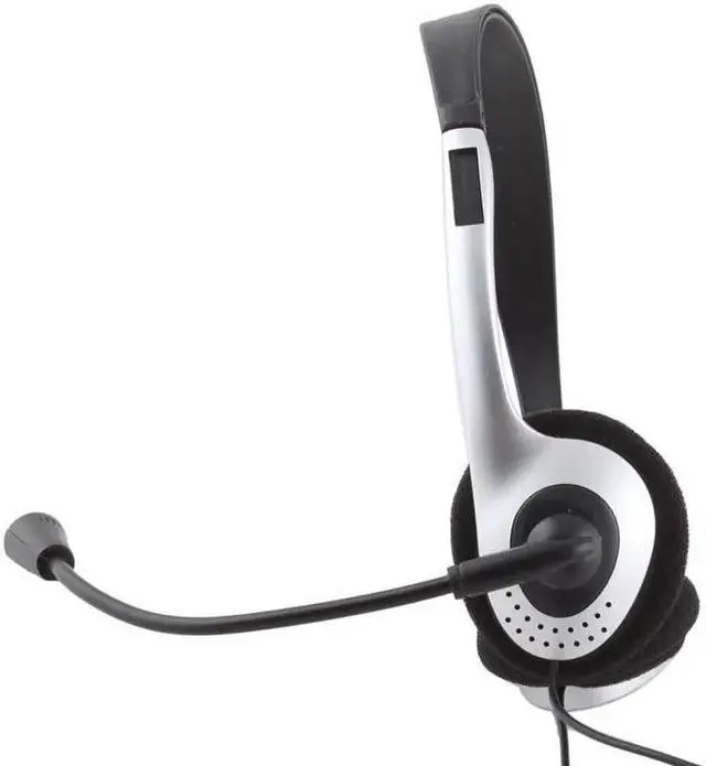 Alt view image 2 of 5 - Wired Gaming Earphone Headphone With Microphone 3.5mm Plug MIC VOIP High Quality Headset Skype for PC Computer Laptop