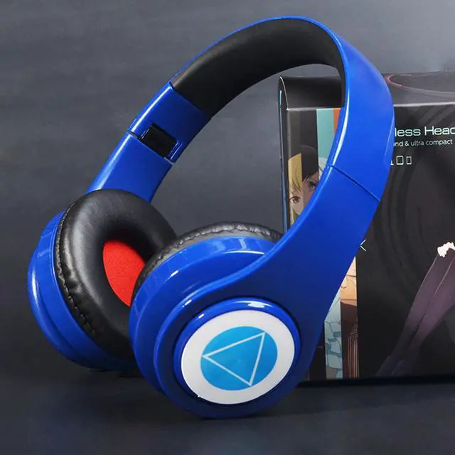 Alt view image 4 of 5 - Headphones Wireless Headset Stereo Over-ear Noise Canceling Earphone Gaming Headset with Mic Support TF Card Japanese
