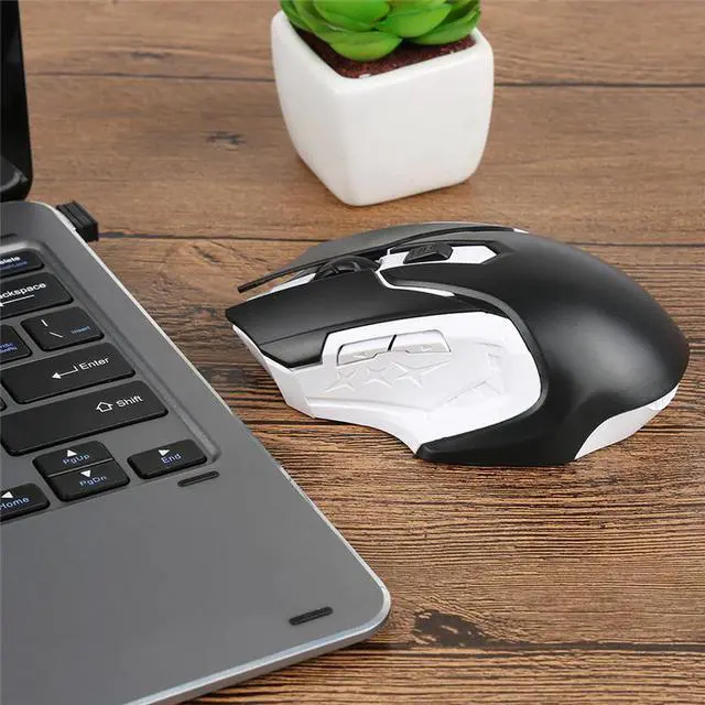 Alt view image 4 of 5 - 2018 Hot Sale 1PC Game Mouse 2.4Ghz Mini Wireless Cordless Optical Gaming Mouse Mice USB Receiver for PC Laptop Desktop Gamer
