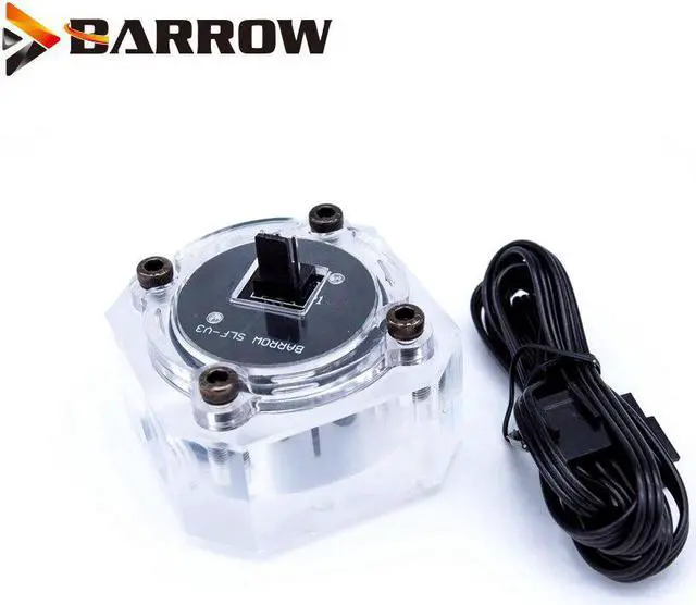 Alt view image 2 of 5 - Water Flow Velocity Meter ( Electronic Data sensor ) SLF - V3 Water Cooler System Transparent Filter Flow meter