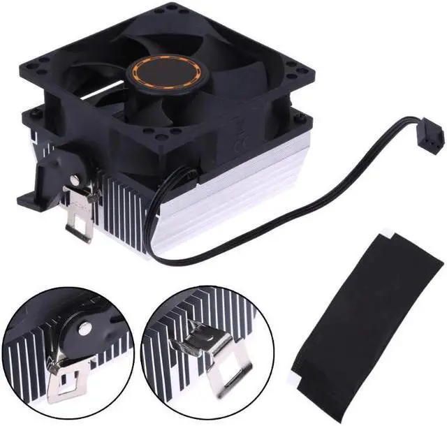 Main image of CPU Cooling Fan Heatsink Radiator Cooler for AMD754 939 940 AMD Athlon64 5200+ Computer Cooling Fan System