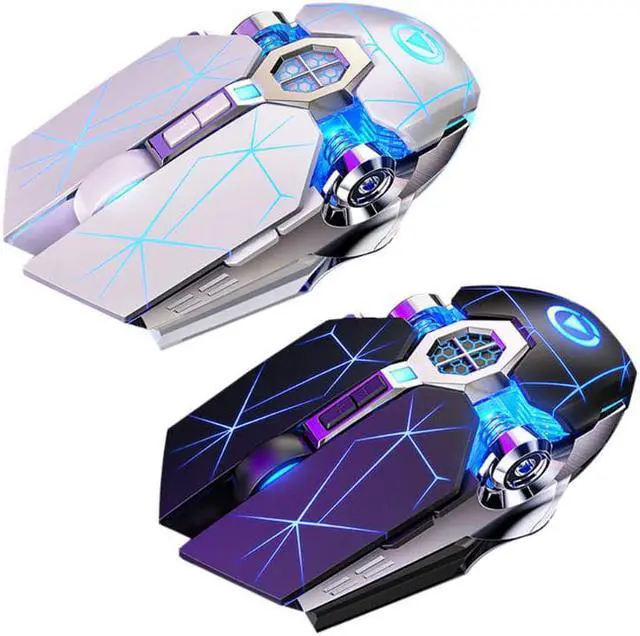 Main image of Mouse 3200dpi 7 Buttons Mechanical Wired Backlit Silent Computer Mouse 95AD