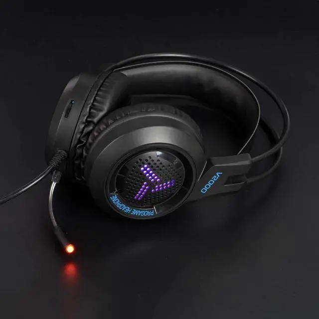 Alt view image 2 of 5 - 7.1  gamer 7.1 Gamer Headphone Jack Bass Stereo Sound Effect Gaming Headphone With Mic for Computer PC Laptop