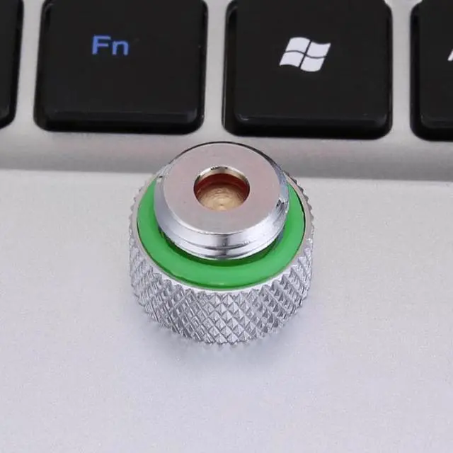 Alt view image 5 of 5 - Thread Vent Valve Auto Exhaust Connector Plug PC Computer Liquid Water Cooling System Accessory