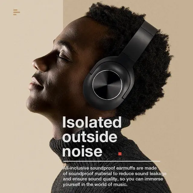 Alt view image 4 of 5 - New Wireless Headphones Bluetooth Headset Foldable Stereo Headphone Gaming Earphone With Microphone For PC Mobile phone