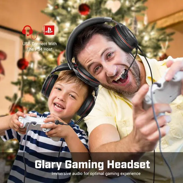 Alt view image 4 of 5 - E900-Pro 2 In 1 USB Virtual 7.1/ 3.5mm Professional Gaming Headphone With Noise Cancelling Mic Voice For PC /PS/Xbox Gamer