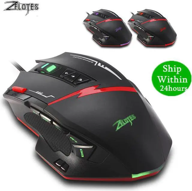 Main image of C15 computer mouse hand game Gaming Mouse 7000 DPI 13 Programmable Buttons Weight Tuning Cartri gaming mouse
